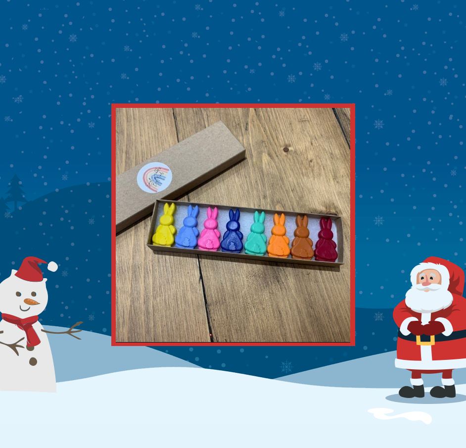 Easter Bunny Crayons